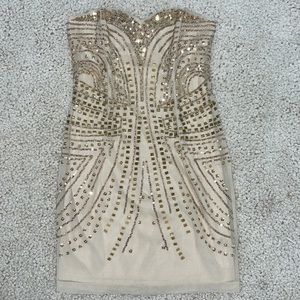 Beaded h&m dress
